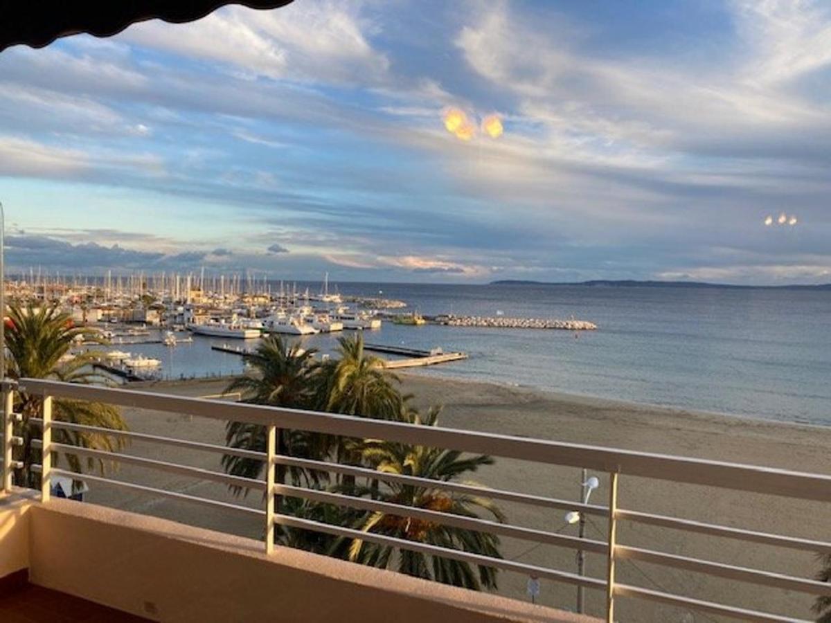 Bel Appartement Au Lavandou Avec Terrasse Et Vue Mer - Fr-1-308-167 لو لا فاندو المظهر الخارجي الصورة